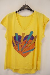 Garde-robe - T-shirt - Geel