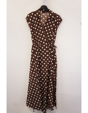 Garde-robe - Lang kleed - Bruin
