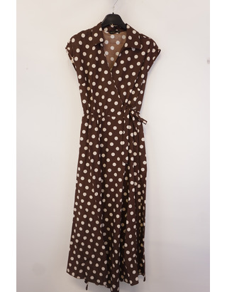 Garde-robe - Lang kleed - Bruin