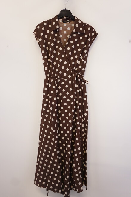 Garde-robe - Lang kleed - Bruin