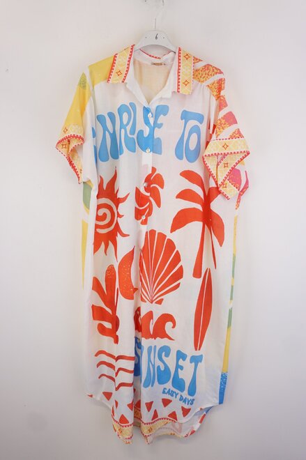 Garde-robe - Lang kleed - Multicolor