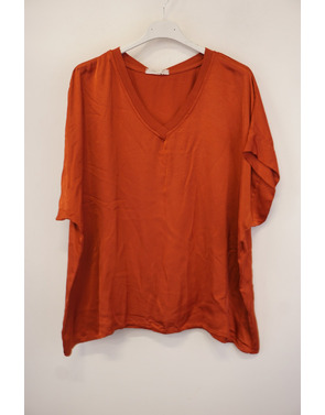 Garde-robe - T-shirt - Donker oranje