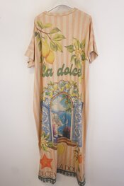 Garde-robe - Lang kleed - Roze-beige