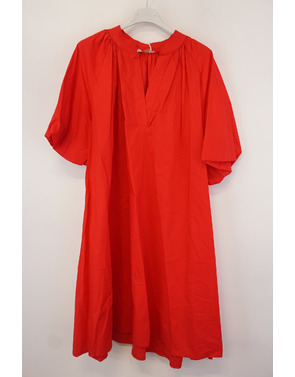 Garde-robe - Halflang Kleedje - Rood