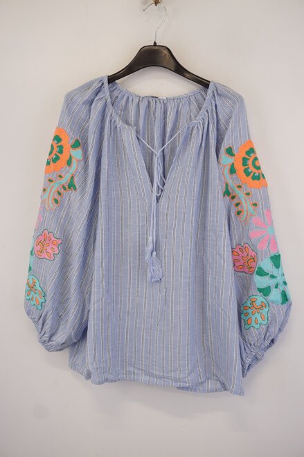 Garde-robe - Blouse - Blauw