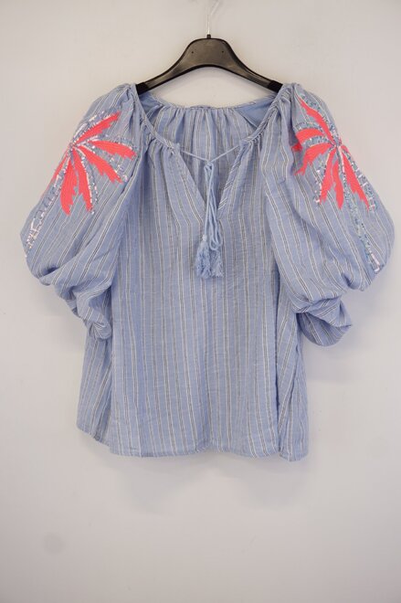 Garde-robe - Blouse - Blauw