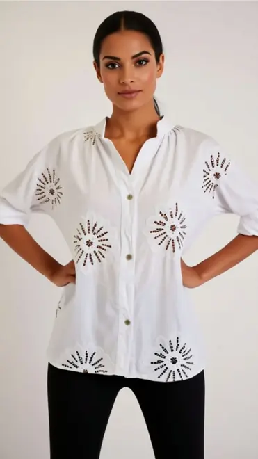 Garde-robe - Blouse - Wit