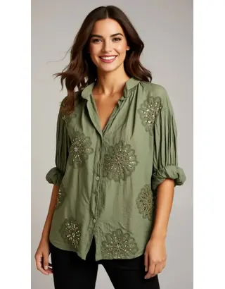 Garde-robe - Blouse - Kaki