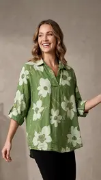 Garde-robe - Blouse - Groen