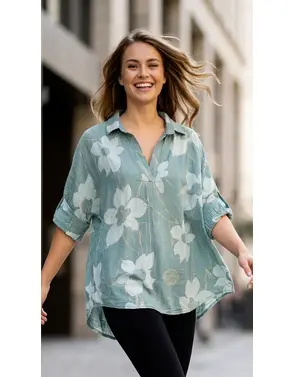 Garde-robe - Blouse - Blauw