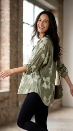Garde-robe - Blouse - Kaki