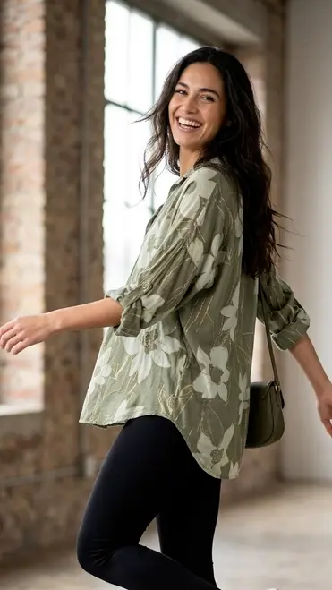 Garde-robe - Blouse - Kaki