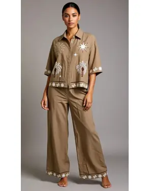 Garde-robe - Blouse - Taupe