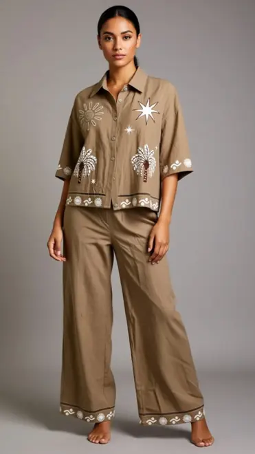 Garde-robe - Blouse - Taupe