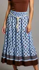 Garde-robe - Lange Rok - Blauw