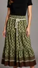 Garde-robe - Lange Rok - Groen