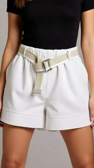 Garde-robe - Short - Wit