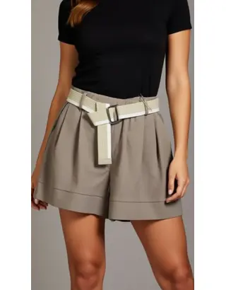 Garde-robe - Short - Taupe
