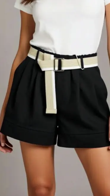 Garde-robe - Short - Zwart