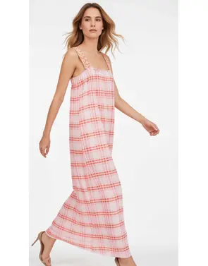 Garde-robe - Lang kleed - Roze