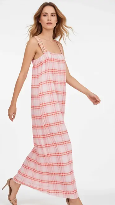 Garde-robe - Lang kleed - Roze