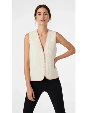 Garde-robe - Gilet - Fluo roze