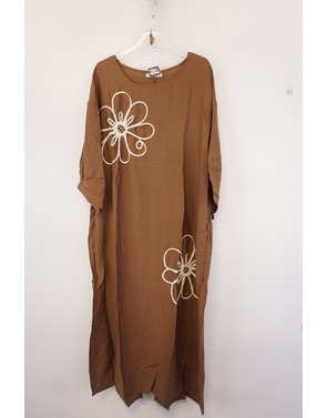 Garde-robe - Lang kleed - Bruin