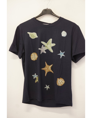 Garde-robe - T-shirt - Marine