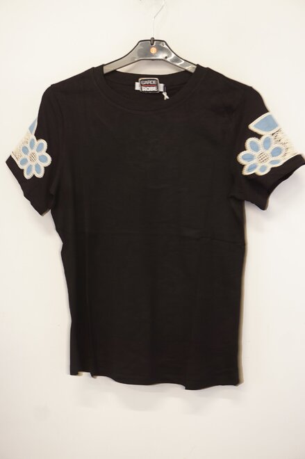 Garde-robe - T-shirt - Zwart