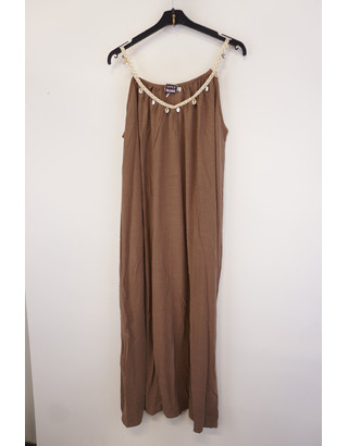 Garde-robe - Lang kleed - Bruin