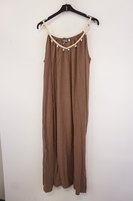 Garde-robe - Lang kleed - Bruin