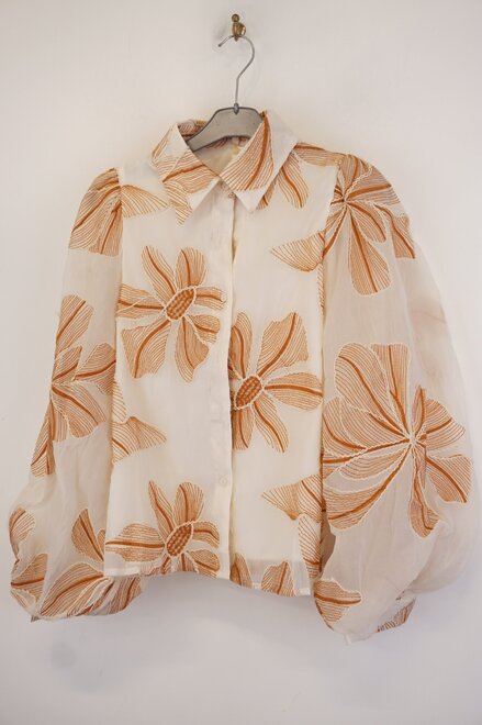 Garde-robe - Blouse - Camel