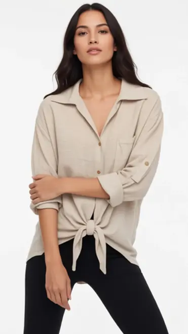 Garde-robe - Blouse - Beige