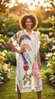 Garde-robe - Lang kleed - Multicolor