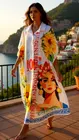 Garde-robe - Lang kleed - Multicolor