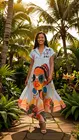 Garde-robe - Lang kleed - Multicolor