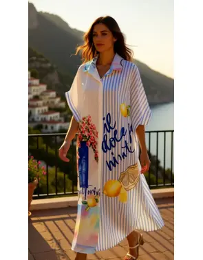 Garde-robe - Lang kleed - Multicolor