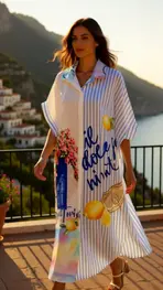 Garde-robe - Lang kleed - Multicolor