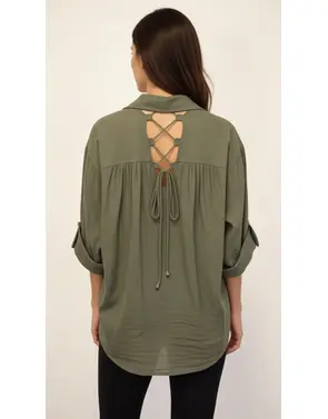 Garde-robe - Blouse - Kaki