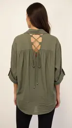 Garde-robe - Blouse - Kaki