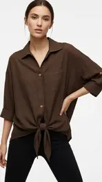 Garde-robe - Blouse - Bruin