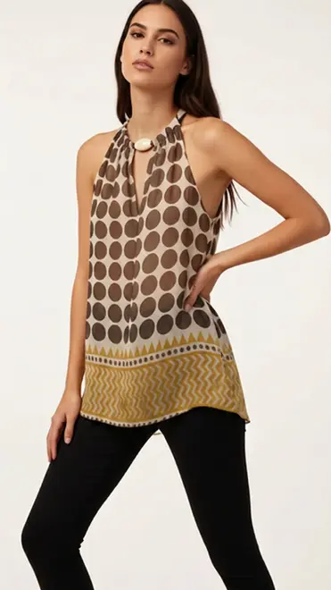 Garde-robe - Top - Bruin