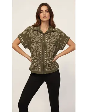 Garde-robe - Blouse - Kaki