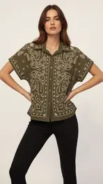 Garde-robe - Blouse - Kaki