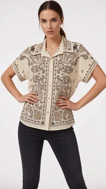 Garde-robe - Blouse - Beige