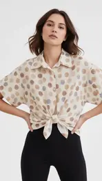 Garde-robe - Blouse - Blauw
