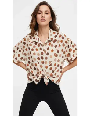 Garde-robe - Blouse - Bruin