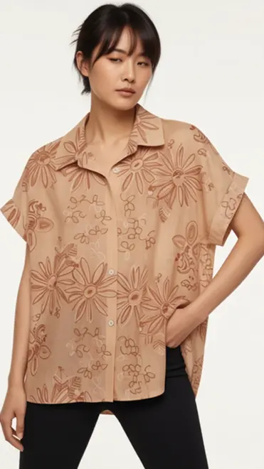 Garde-robe - Blouse - Bruin