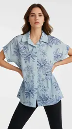 Garde-robe - Blouse - Blauw