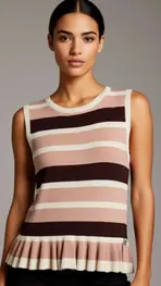 Garde-robe - Top - Bruin